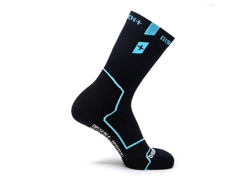 GFX COMPRESSION HYBRID DLX-WOOL NORDIC SKI SOCKS (8537772720296)