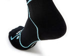 GFX COMPRESSION HYBRID DLX-WOOL NORDIC SKI SOCKS (8537772720296)